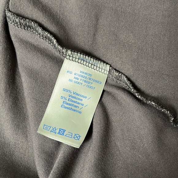 Boden St Lucia Grey Floral Jersey Halter Dress - Picture 7 of 8